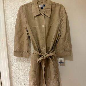 Classic Tan Women's Trench Coat